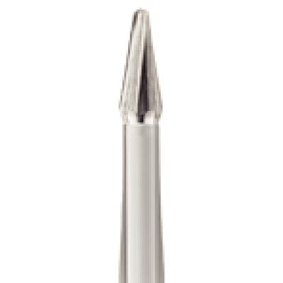 EndoGuide™ Precision Micro Endodontic Burs, FG, Tapered Fissure Round End, 0.3 mm Diameter, 2.5 mm Length, 5/Pack, #EG2