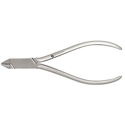 J&J Instruments Bird Beak Pliers #139 Short, Orthodontic, Non-Cutting, Smooth Tip