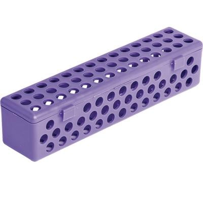 Zirc Steri-Container Standard, Neon Purple, 8-1/8" x 1-7/8" x 1-7/8", 10-14 Instruments, 50Z900R