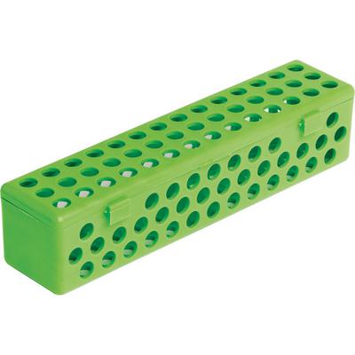 Zirc Steri-Container Standard, Neon Green, 8-1/8" x 1-7/8" x 1-7/8", 50Z900P