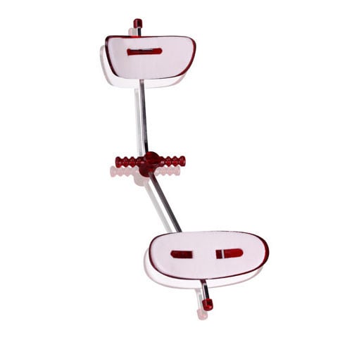Ortho Corp Multi-Adjustable Facemask, Red