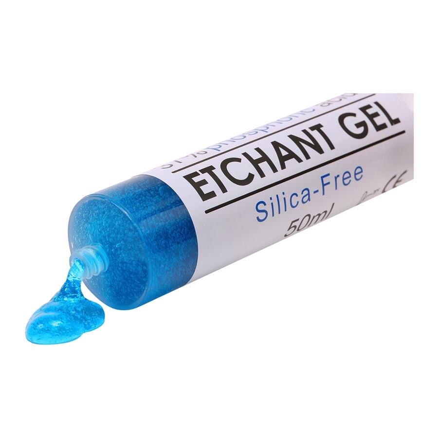 Prime Dental Etch Gel Blue Syringe, 14g with 5 Tips, PI-8030