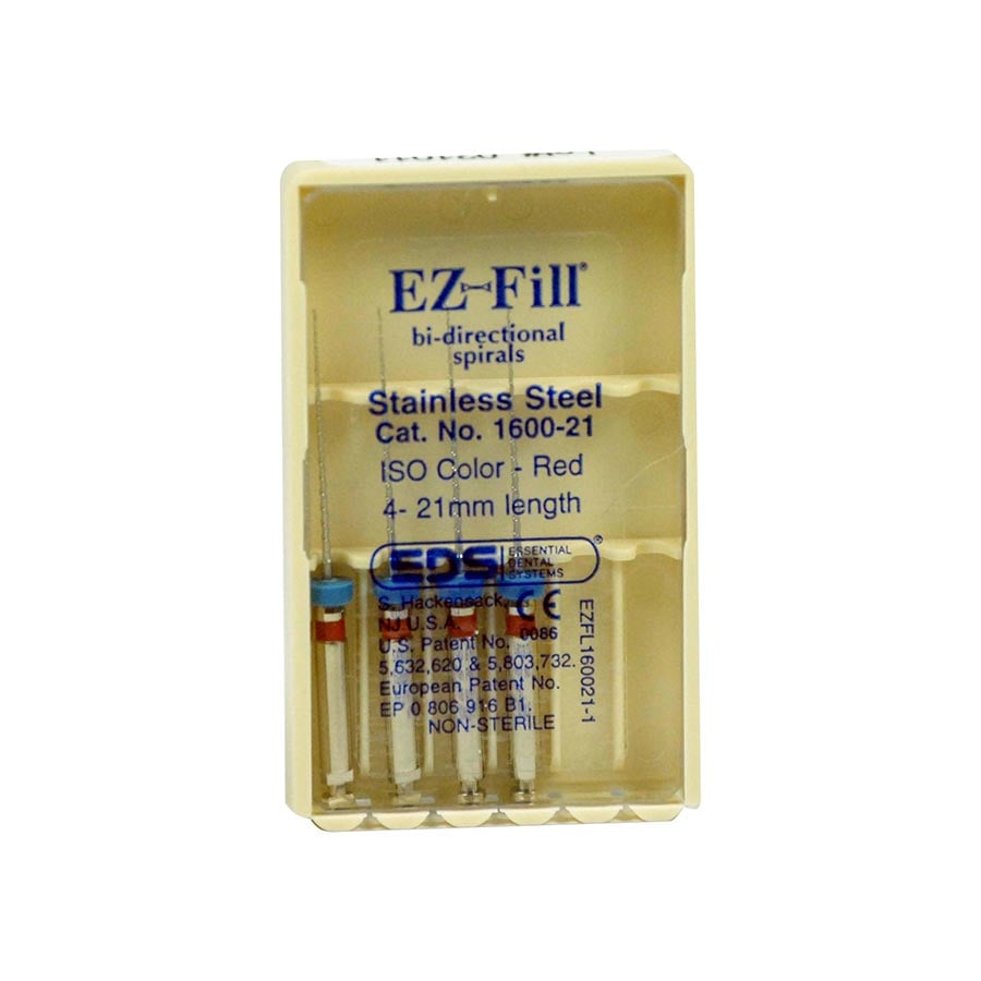 EDS EZ-Fill Stainless Steel Spiral Refill, 21mm, 4/Package, 1600-21