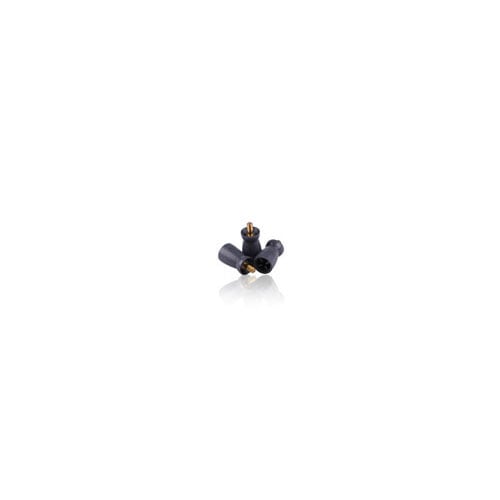 Denticator 6 Webbed Screw Type Regular White Prophy Cups, 144/Bx, 531014