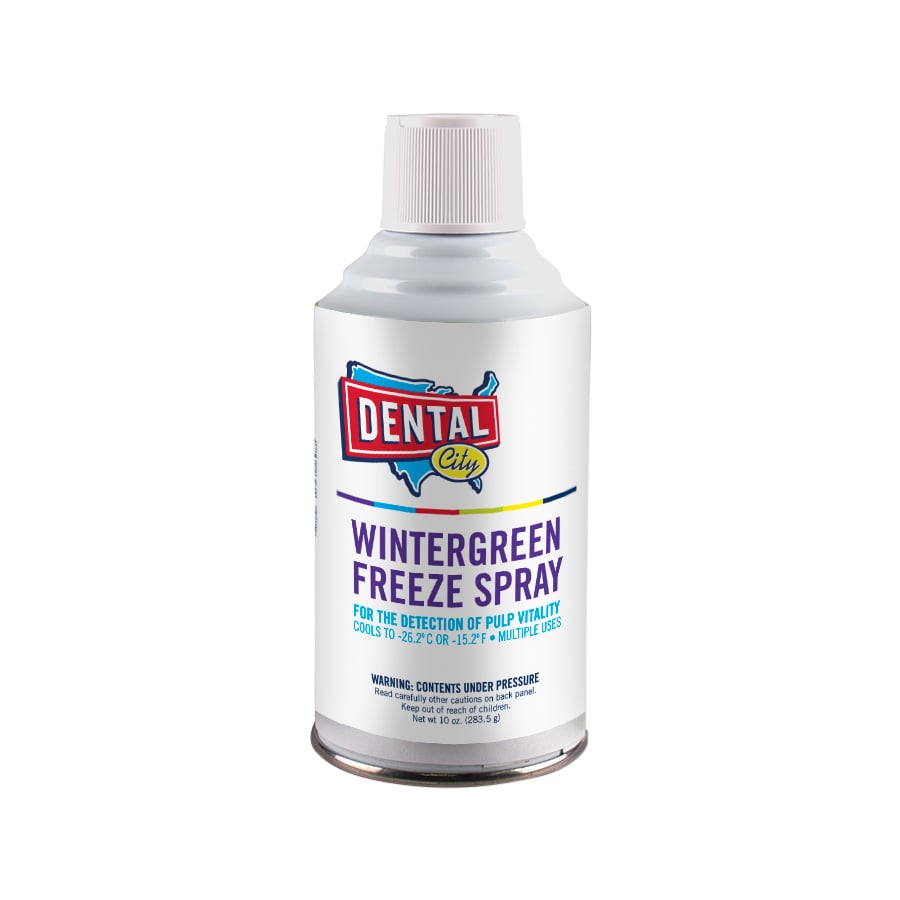 Dental City Wintergreen Freeze Multipurpose Cooling Spray, 10 oz, Ground Shipping Only