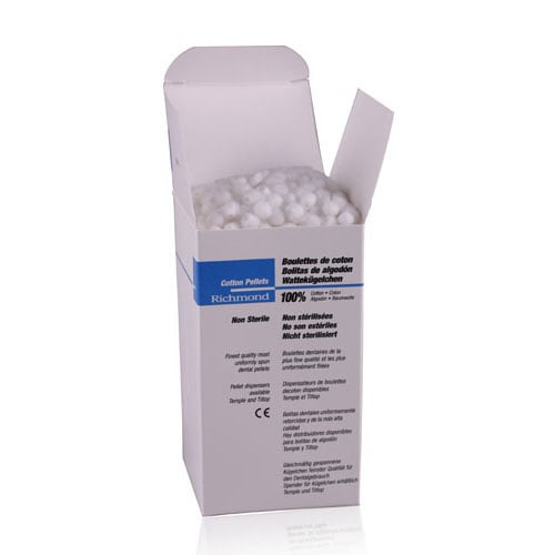 Richmond Cotton Pellet #1, 9/32" Refill, 175/Box, 100901
