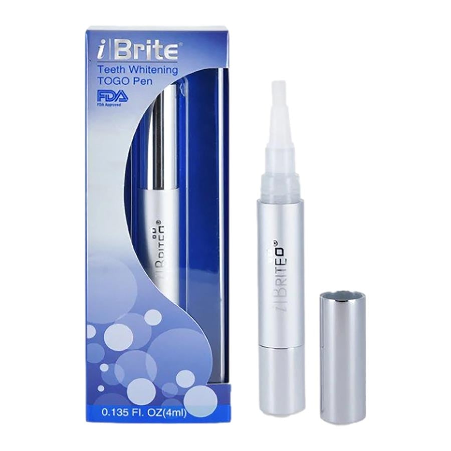 Pac-Dent iBrite Whitening Pen with Brush Tip, 12% Hydrogen Peroxide, 2.5 ml, 1/Box, IBP-2H-12B