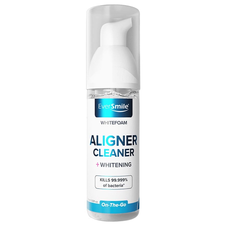 EverSmile® WhiteFoam Aligner Cleaner + Whitening, Fresh Mint, 50 ml Bottle, 24/Pkg
