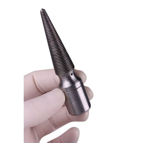 Keystone Right Hand Tapered Spindle Chuck, 3/8" Shaft, Steel, 1790070