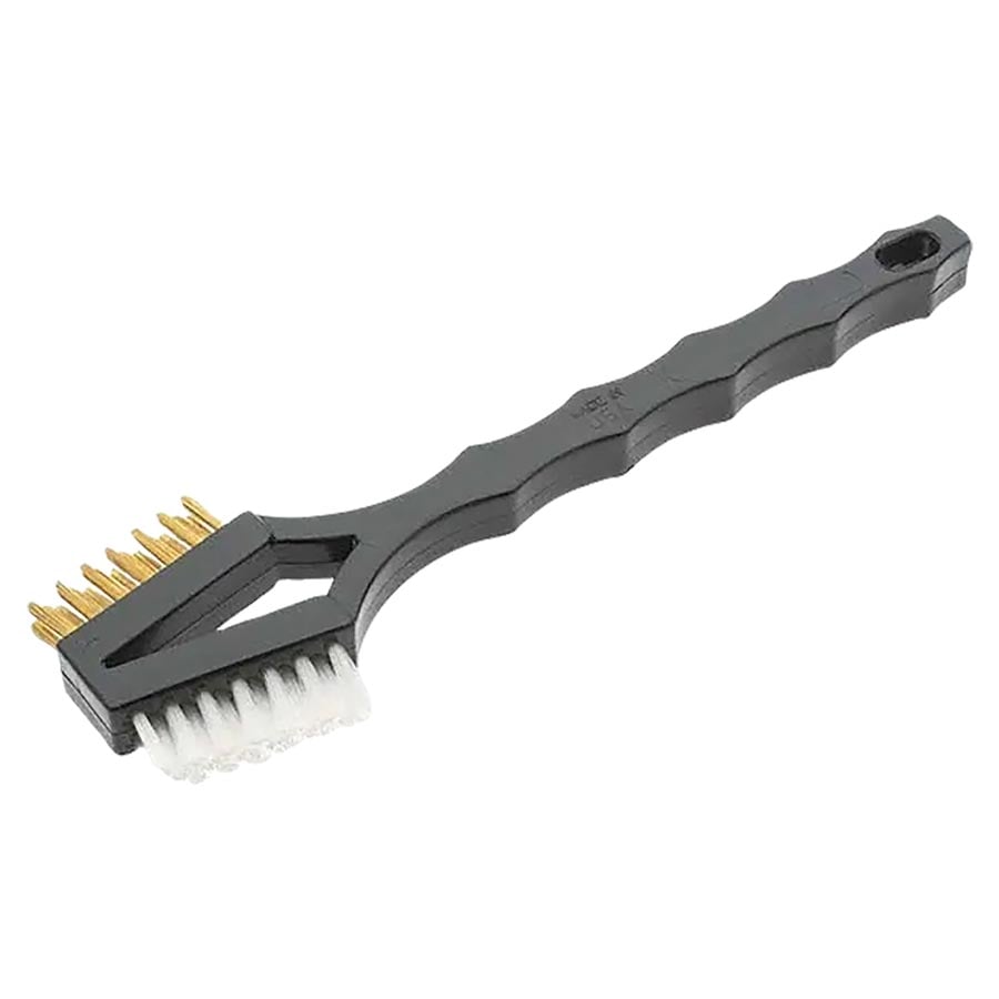 Solo Two-Sided Cleaning Brush, Brass/Nylon, Each