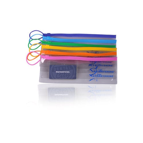 Starryshine Patient Bags with Card Holder, Vinyl Carrying Case, 3.5" x 10", 288/Box