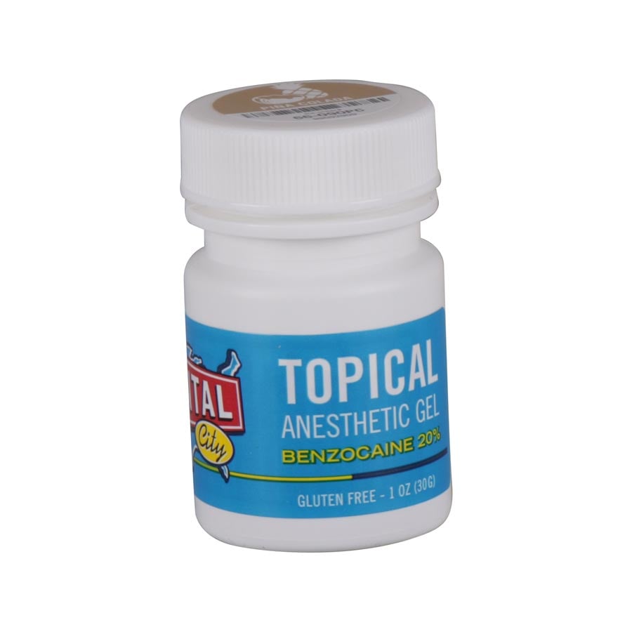 Dental City Topical Anesthetic Gel, Pina Colada Flavor, 1 oz