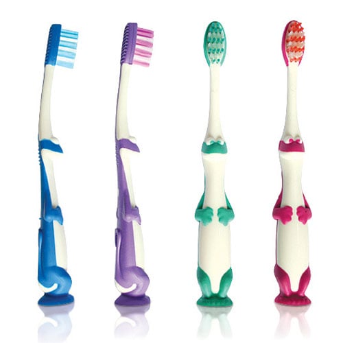 Oraline Gecko Kids Critter Toothbrush, 72/Box
