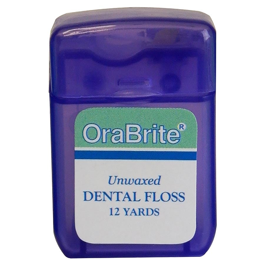 Oraline Unwaxed Dental Floss, Patient Size, 12 yd, 144/Box, 33820