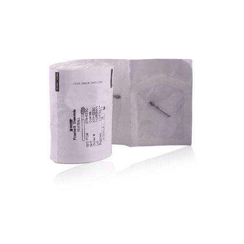 Piranha Round End Taper 856-021C-S SS, Stainless Steel, 25/Box