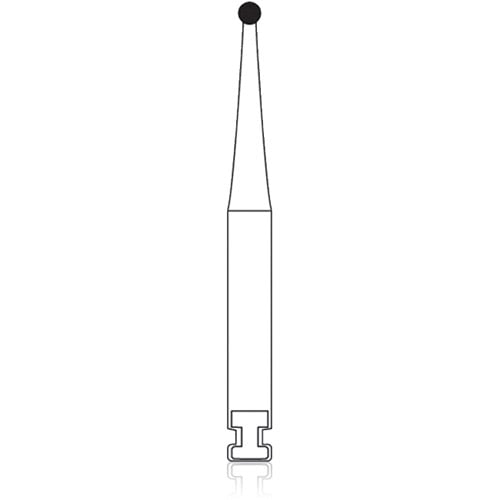 NTI #7 Sharp Round RA Operative Carbide Burs, Right Angle Latch, 5/Pk, H7S-RA