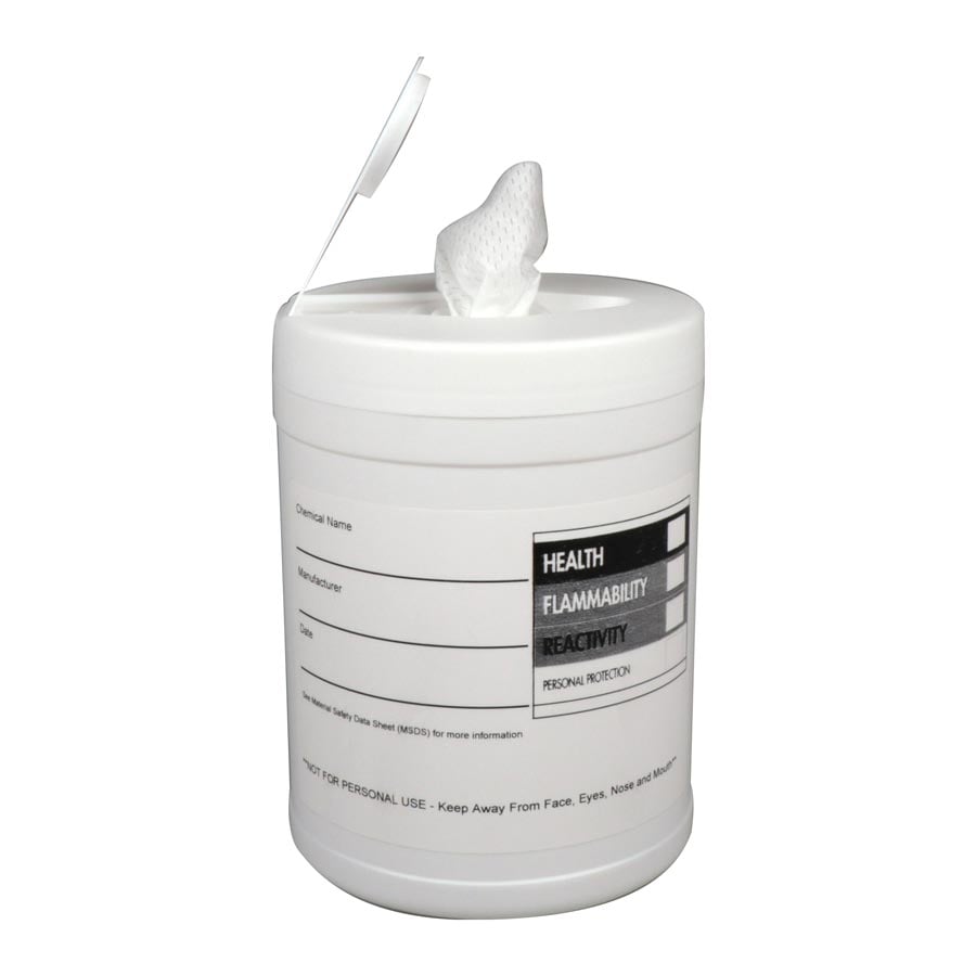 National Wiper Alliance Dry Wipes, 6x6.75", 150/Canister, 01KEZKNW16FCXCCQBCBJQE43JC