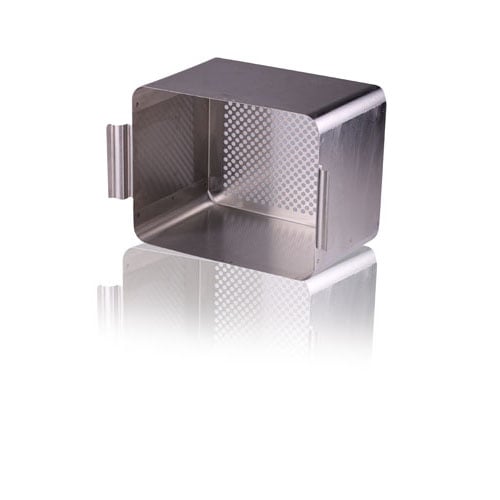 L&R Solid Side Draining Basket, Stainless Steel, 19620