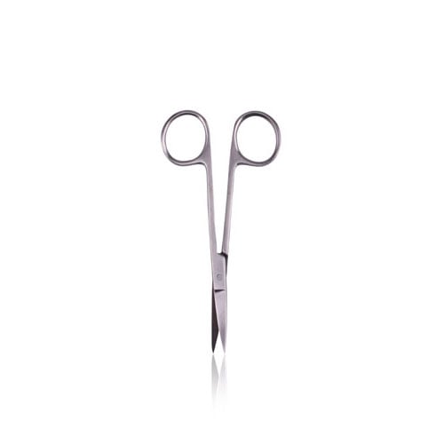 US Elite Iris Scissors, Curved, 4 1/2", Stainless Steel, Each