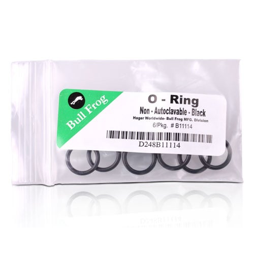 Hager Worldwide O-Ring, Non-Autoclavable, HVE, B11114, Each
