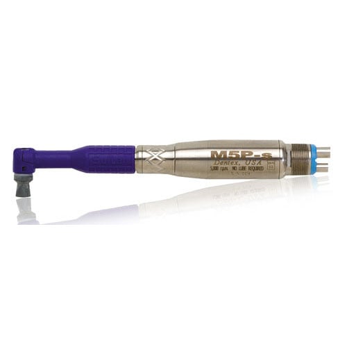 Microtech M5P Hygienist Low-Speed Handpiece, Stainless Steel, M5P-S