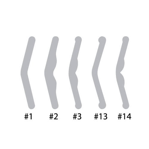 Dental City Tofflemire Type Matrix Bands, #2, .0015" Thick, 144/Pack, 215G