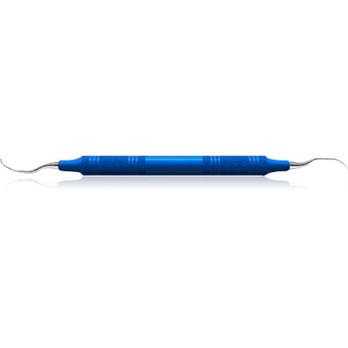 American Eagle Gracey 13/14 Curette, Rigid, Stainless Steel, Blue Handle