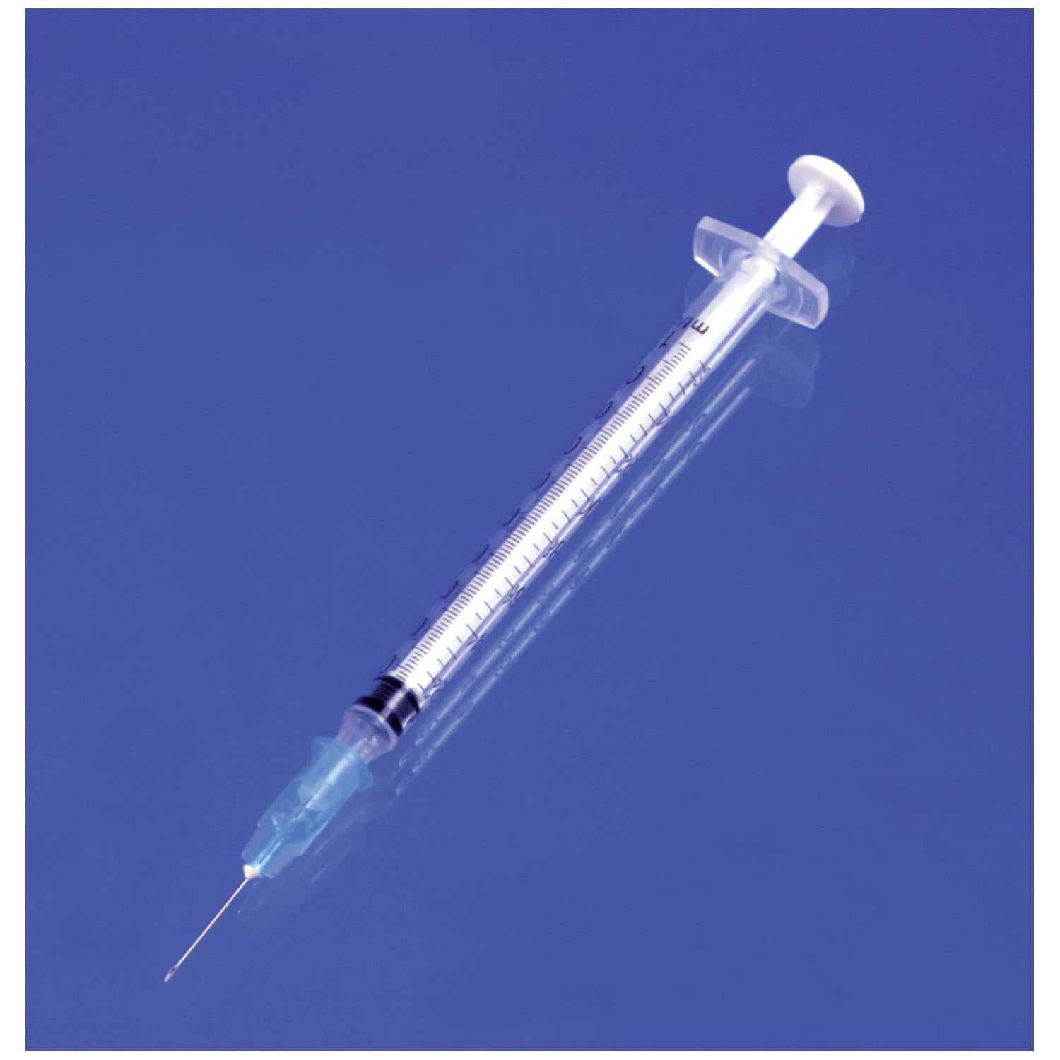Exel Tuberculin Syringe 1cc with Needle 25G x 5/8" Low Dead Space Plunger Luer Slip, Sterile, 100/Bx, 26044