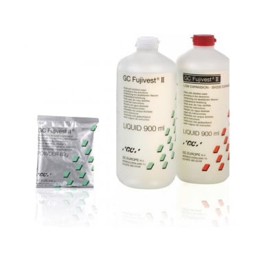 GC Fujivest Premium Powder, Carbon-Free Phosphate Bonded Investment, 90 g Envelopes, 67/Pk