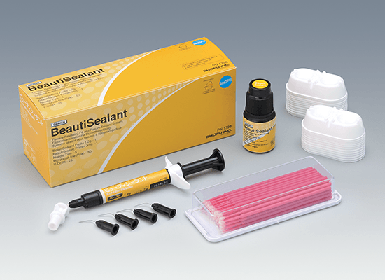 BeautiSealant Fluoride Releasing Pit & Fissure Sealant System Set, 1.2g Paste + 3ml Primer, 1798