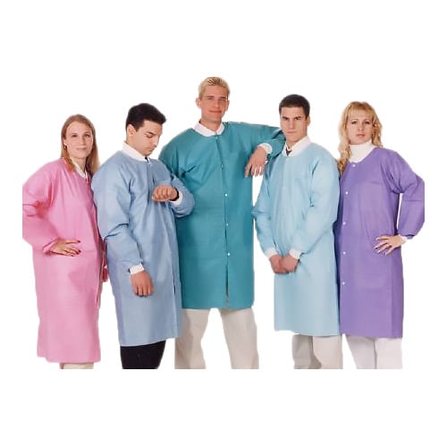 Valumax Lab Coat Extra-Safe 3 Pocket Multicolor 3X-Large FRL3 Pack of 10, 01KEZKNKKK04EYDBKQBM85R521