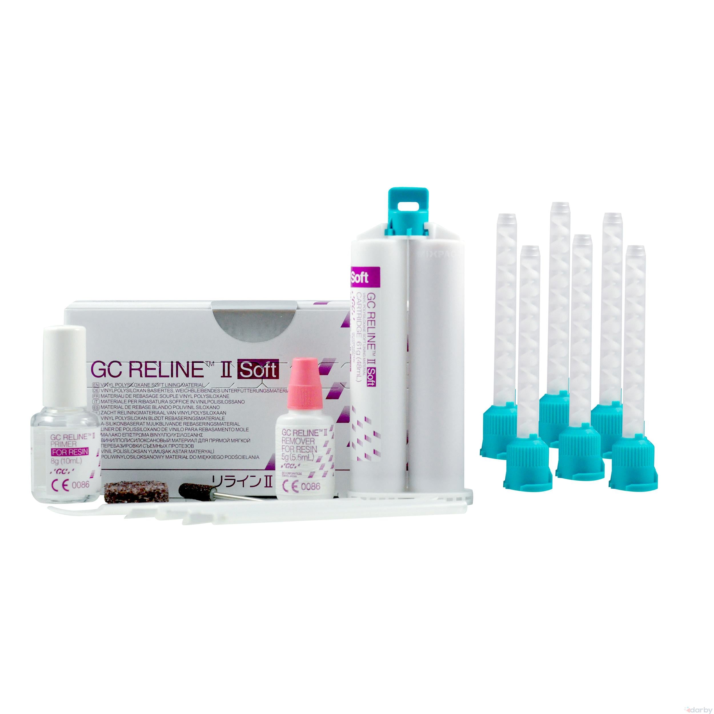 GC Reline II Disposable Brush, 6/Pkg, 010282