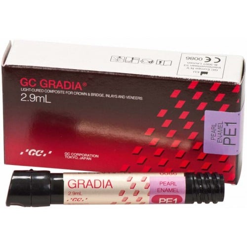 GC America GRADia Pearl Enamel PE1 2.9ml Syringe Refill