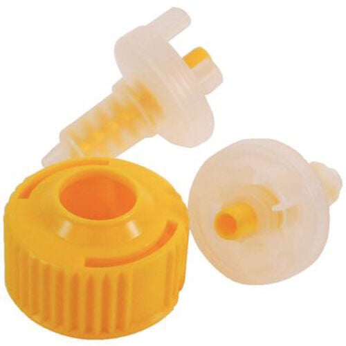 Kerr Dynamic Mixing Tips for Volume, Yellow, 50/Pack with 2 Bayonet Rings, 34746