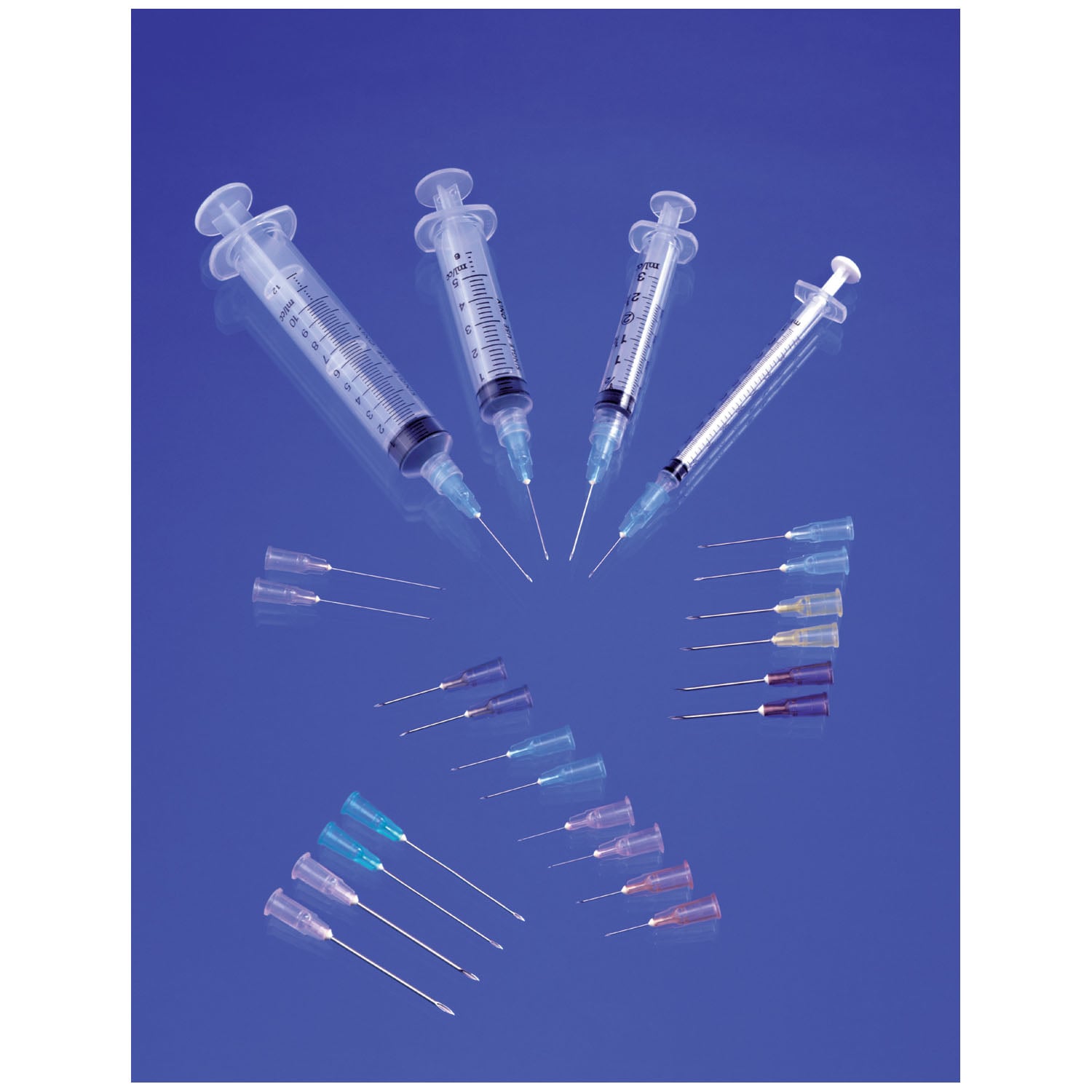 Exel Syringe & Needle Luer Lock 3cc Low Dead Space Plunger 21G x 1-1/2", 100/Bx, 26107