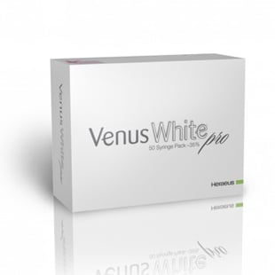 Venus White Pro 22% Carbamide Peroxide Bulk Kit, 50 x 1.2ml Syringes, Mint Flavor, 40005464