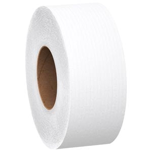 Scott JRT Jr. Jumbo Roll Bathroom Tissue, 2-Ply, White, 1000 ft/Roll, 12 Rolls/Case, 07805