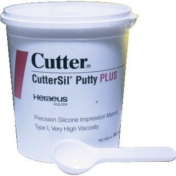 CutterSil Putty Plus Silicone Impression Material, 900 ml Tub, 65767038