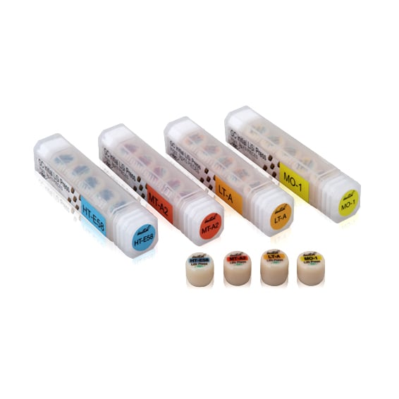 GC Initial LiSi Press Ingot MT-B1, 3g, Pack of 5, 010331