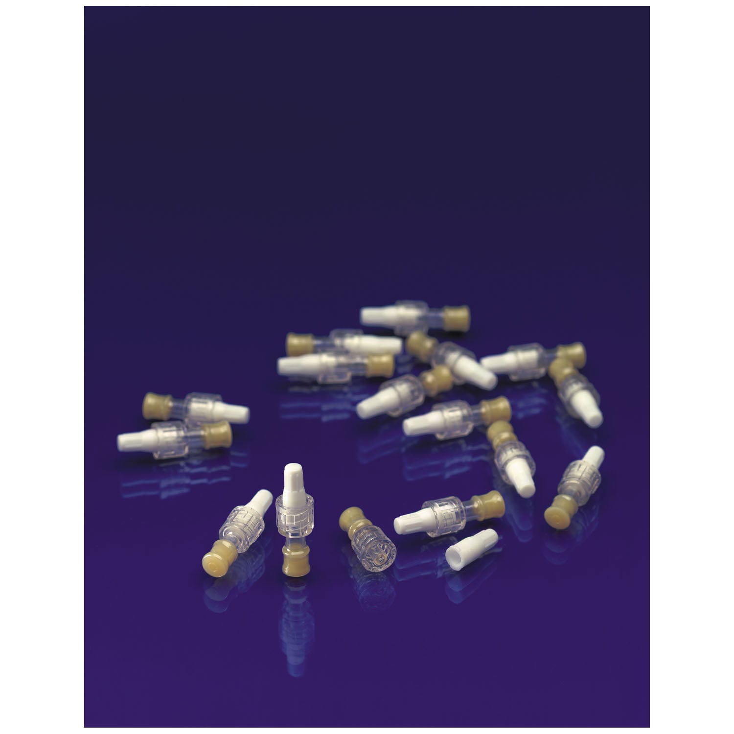 Exel Injection Plug Cap Luer Lock, Sterile, 50/Box, 26539