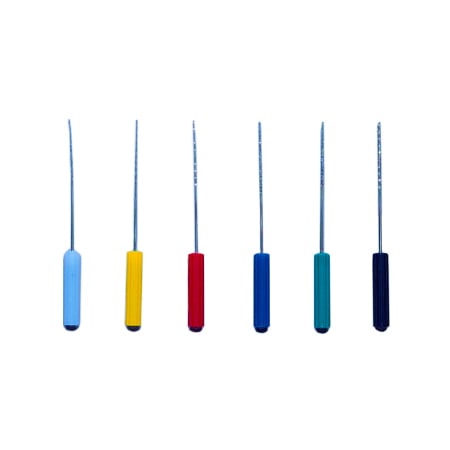 DDS Barbed Broaches X-Fine Red 10/Pk, 01KEZKNTGCPK6GYVAC0F7KE9YX