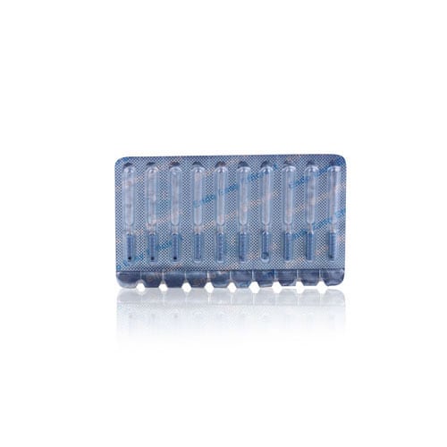 Choice Barbed Broaches, Fine, 21mm, Blue, 10/Pack
