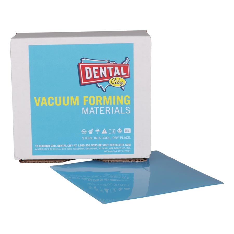 Dental City Soft EVA .040 Vacuum Forming Material, 25/Pack