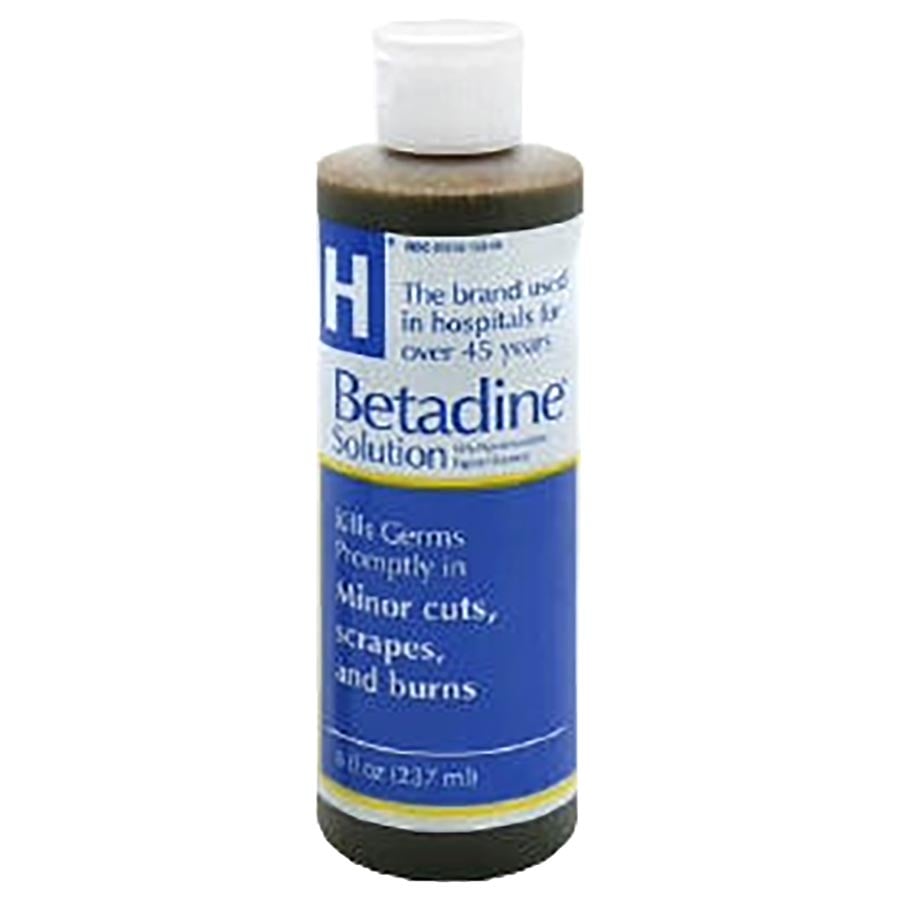 Mckesson Betadine Surgical Scrub, Povidone Iodine 10%, Flip Top, 16 oz, 16/Bx