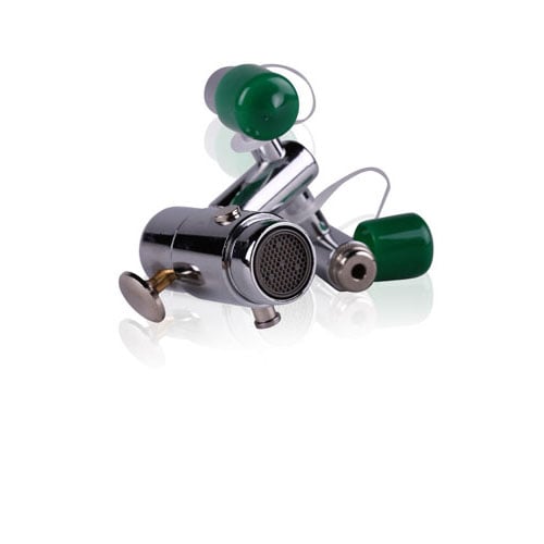 ProStat First Aid Opti-Klens Emergency Eyewash Station Green Caps, 1 Pair, 7183B
