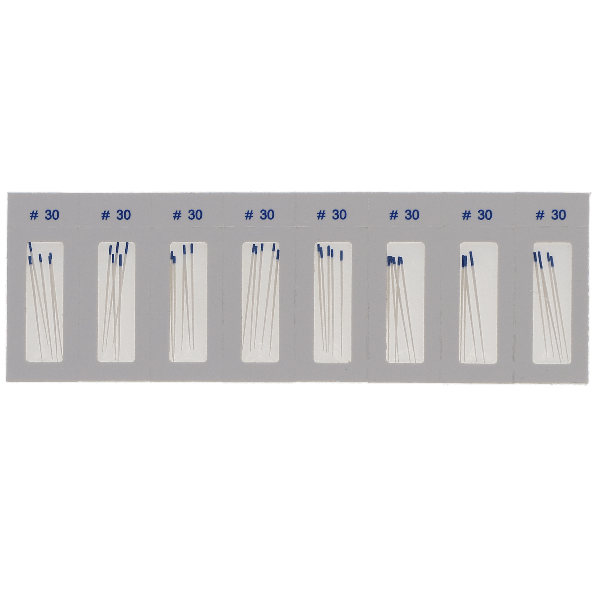 DiaDent Absorbent Paper Points #30, Non-Marked, .02 Taper, Cell Pack, 200/Box