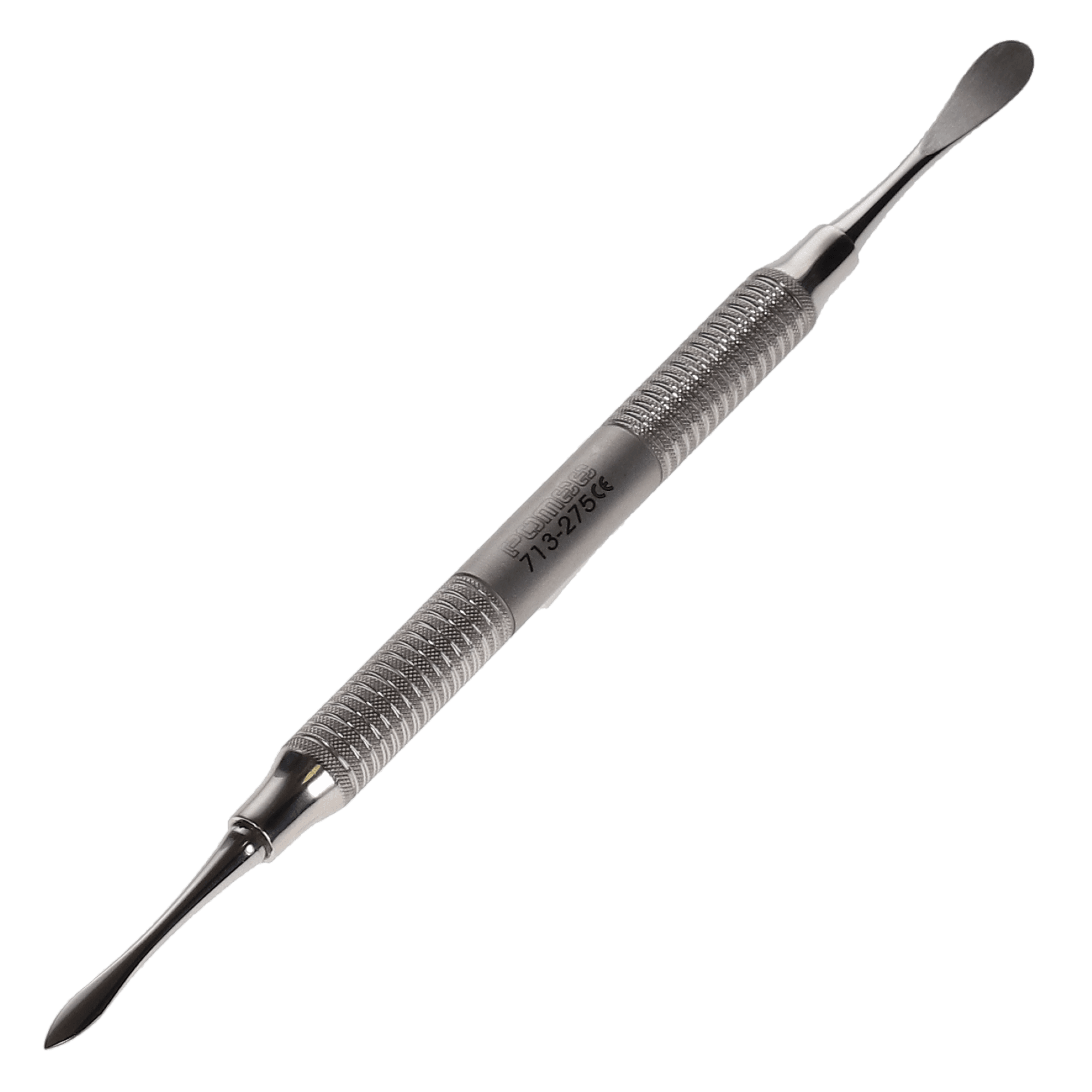 J&J Instruments St. Louis #7A Double-Ended Wax Spatula, Round Handle, Stainless Steel, 1/Pk, 13-275