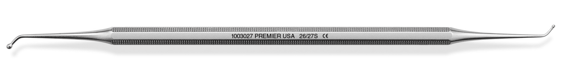American Eagle #M-1 Ball Burnisher, Double End, Titanium Nitride, 1/4" - 6.3mm, AEBM1TN