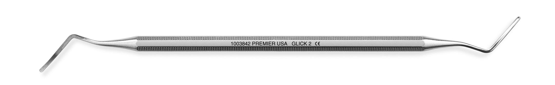 Premier Dental Products Excavator, Glick, Double-End, Octagonal Handle, #2, 1/Pk, 1003842