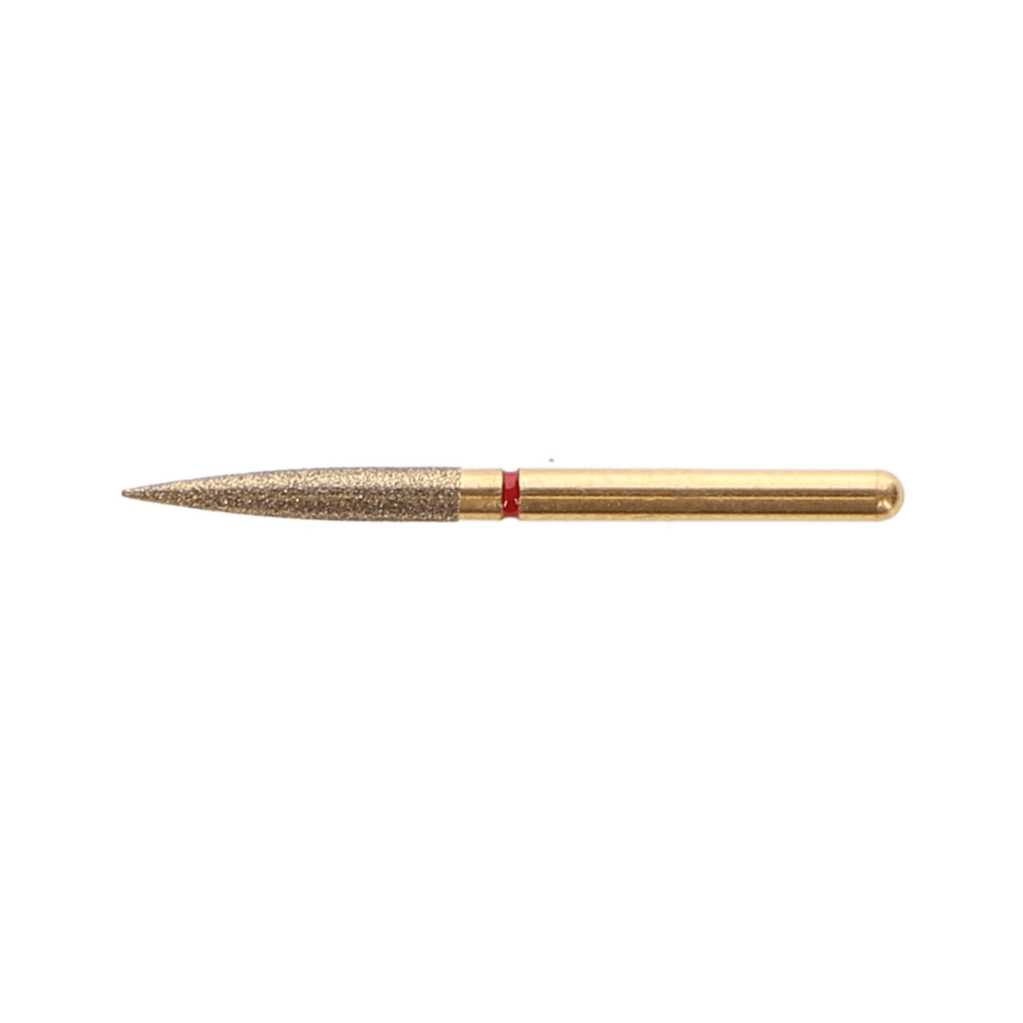Alpen Multilayer Diamond Burs, FG, Flame, #863, 1.6 mm, Fine Grit, Red, 5/Pk, 60032477
